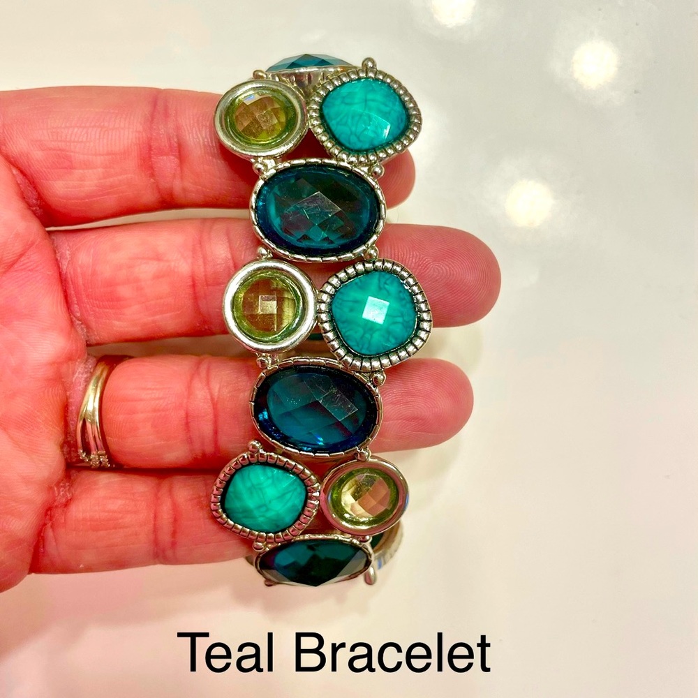 Teal Stone Bracelet